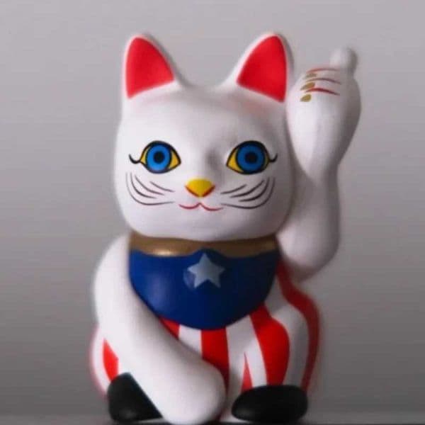 Kenelephant Lucky Cat Art Figure Collection or Art Toy Action Figure Gifts Model Mode L260606FW8W