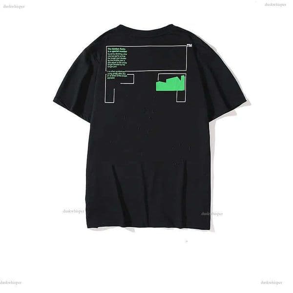 Off Whithe T-Shirts High Version Hip-Hop Loose T-Shirts Letter Graphic Prints Mens Womens Cotton Short-Sleeve Man Street Casual Graffiti T-Shirts 8a3