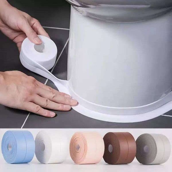 Kitchen Bathroom Sealing And Mildew Tile Crack Repair Self Adhesive Waterproof Wall Sticker Sink Edge Tape 17821