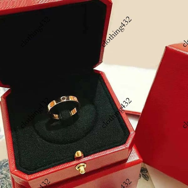High quality diamond women engagement love ring for men Ring mens gold rings luxury designer jewelry 10A thumbnail 2