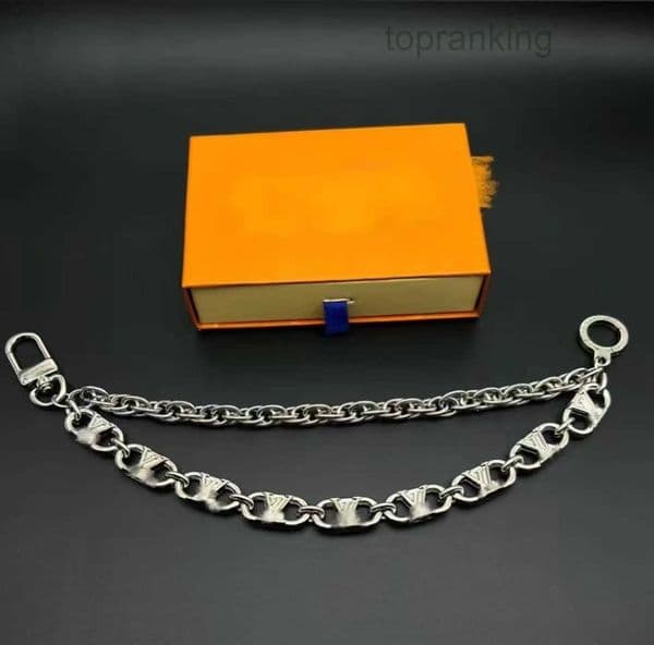 Luxury Keychain Designer Belt Waist Chain Belt Bag Charm Women Dress Plated Gold Silver Metal Chains Ceinture Luxe Waistband Decoration Men Belt Pendant Stylish