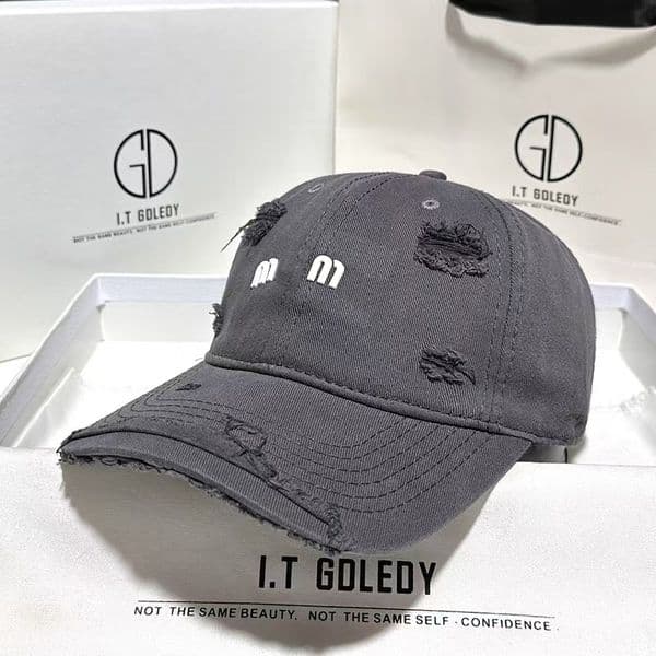 Y2K Vintage Baseball Cap Designer Hats Women Hip Hop Street Style Sun Cap Bulk Wholesale For Embroidered Workmanship