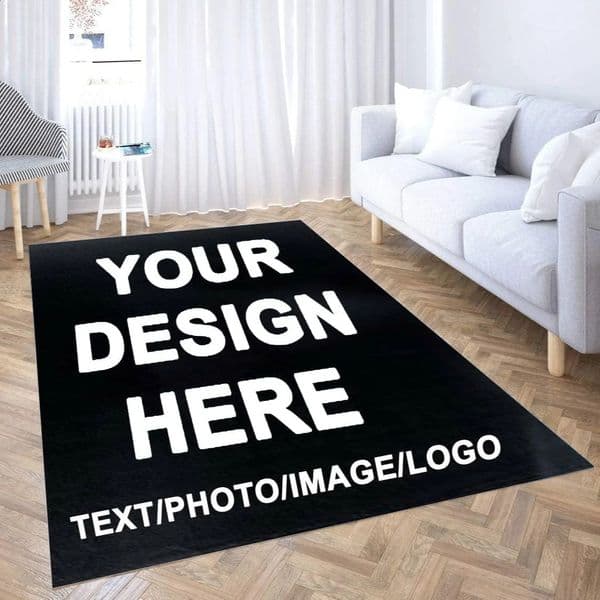 Custom Rug with Customized Door Mat Carpet Personalized Area for Bedroom Bathroom Entrance Decorative 260605