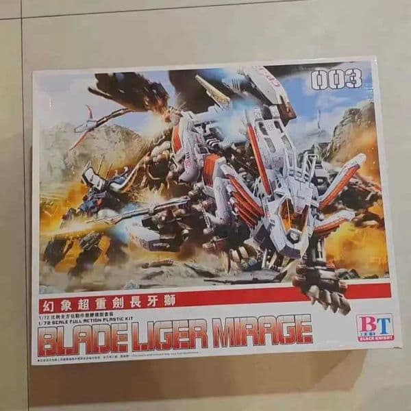 BT Model Building Blocks ZOIDS Blade Liger Mirage JS003JS030 Action Plastic Kit Assemble Model Christmas Gifts L260606FY6T