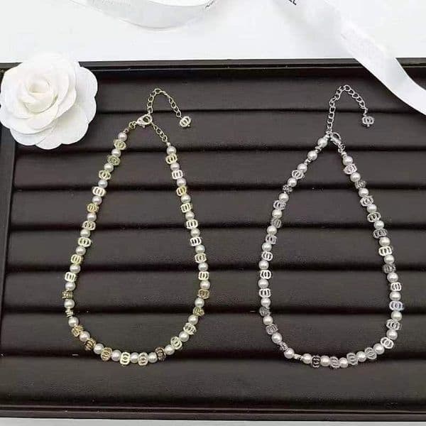 Charm Womens Pendant Necklace Designer Brand Love Gold Plated Necklace Classic Luxury Gift Pearl Necklace New Autumn Vintage Design Gifts Jewelry