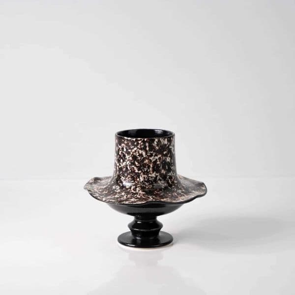 High-end creative flower vase decor French vintage textured small vase home decoration ornament L260606