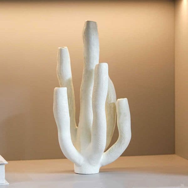 Modern Art Texture Coral Abstract Ornament Minimalist Model Room Hotel Living Room Dining Table Coffee Table Cactus Decoration L260606
