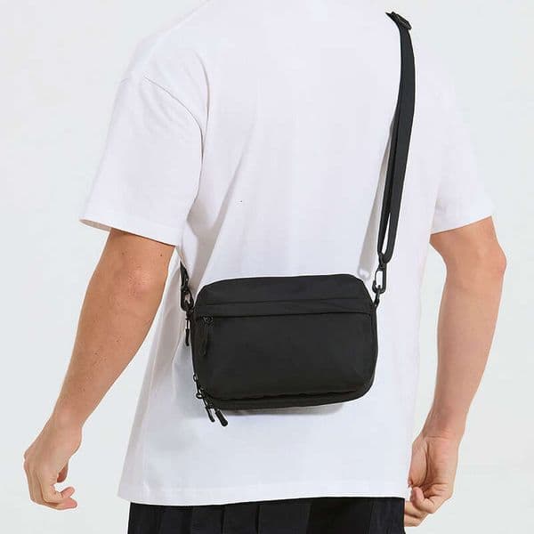 Men S Crossbody Simple Phone Versatile Lightweight Solid Color Messenger Women S Casual Student Shoulder Bag High Quality Luxury Bag