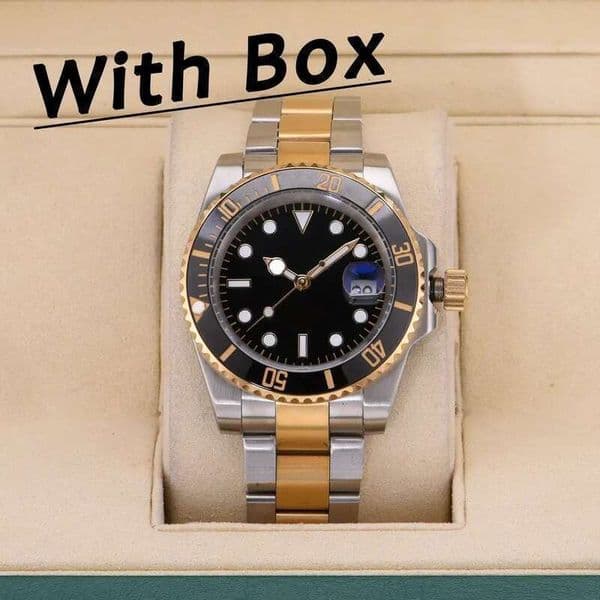 ZDR-Ceramic Bezel Mens watches 41MM Automatic 2813 Movement Watch Luminous Sapphire Waterproof Sports Self-wind Fashion Wristwatches montre de e watch
