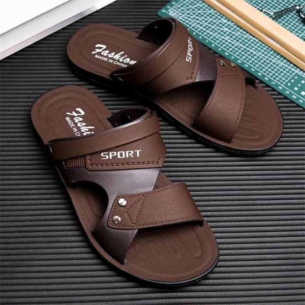 Fashion Sandals Men Summer Slip On Casual Slippers Outdoor Beach Shoes Male Classic Mens Sandals Slippers 260605