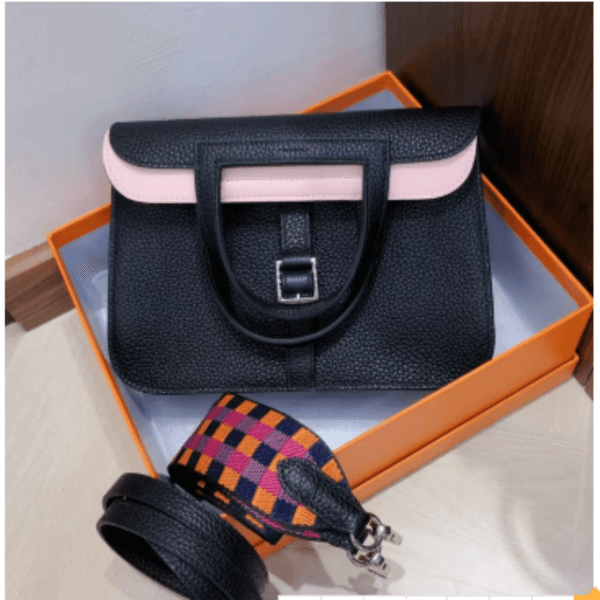 2026 Latest Genuine Leather Multi-color Elegant Style Fashion Handbag, Large Capacity Versatile Shoulder Bag