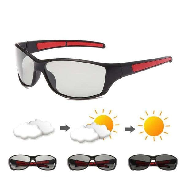 Photochromic Sunglasses Men Polarized Chameleon UV400 Male Change Color Sun Glasses for Women Driving Goggles Eyewear J260608