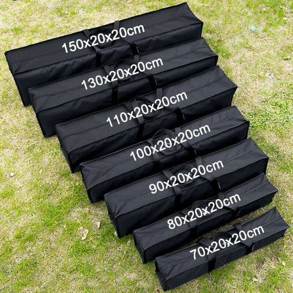 Camping Canopy Pole Wear-Resistant Sundries Holder Large Capacity Multifunction with Handle for Storage Bag 26W0608