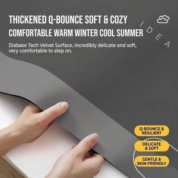 Modern Magic Rug Super Absorbent Non-Slip Soft Bathroom Floor Mat Suitable For Bathroom, Kitchen, Washing Machine