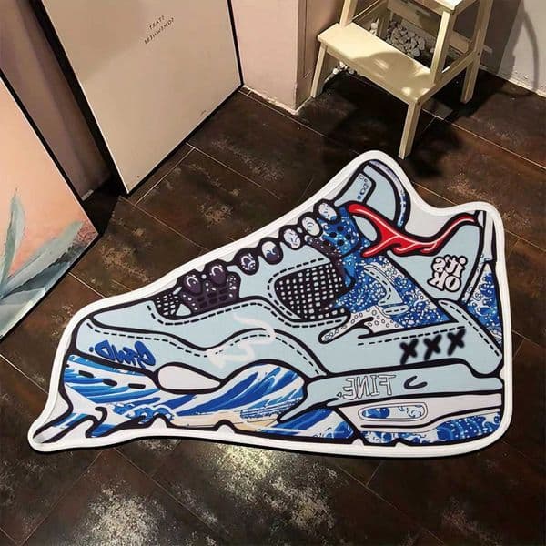 Type Sneaker Doormat Anti-skid Super Absorbent Bathroom Floor Mats Home Entrance Rugs Kitchen Living Room Carpet Outdoor Footpad D260608