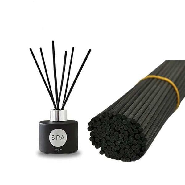 Reed Diffuser Sticks for Home Fragrance Black Fiber Rod Rattan Sticks L50 40 35cm x 5 4 3mm 300Pcs L260608