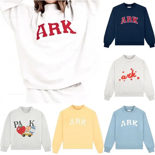 Parkee Mockneck Womens Embroideried Letters Sweatshirt Hoodie for Spring Autumn Outdoor Casual Wear Designer Cotton Jumpers PARK Fashion Loose Hoodies in S-3XL 69