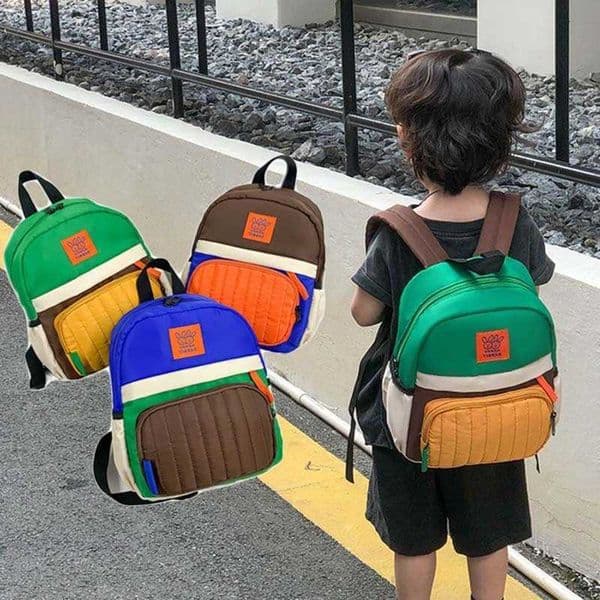 Mother Kids Backpack Kindergarten Kids School Bag Parent-child Backpack Kids Bags 2024 Lightweight Canvas Backpack Boys Girls L260608