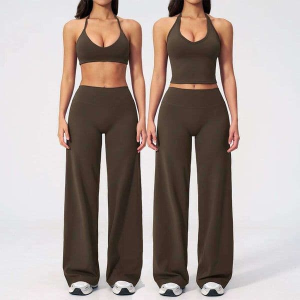 Summer 2 Pieces Suit Sports Outfits Athletic Wear Quick-Dry Gym Set Women Tracksuit Running Workout Bra Yoga Clothing 26L0608