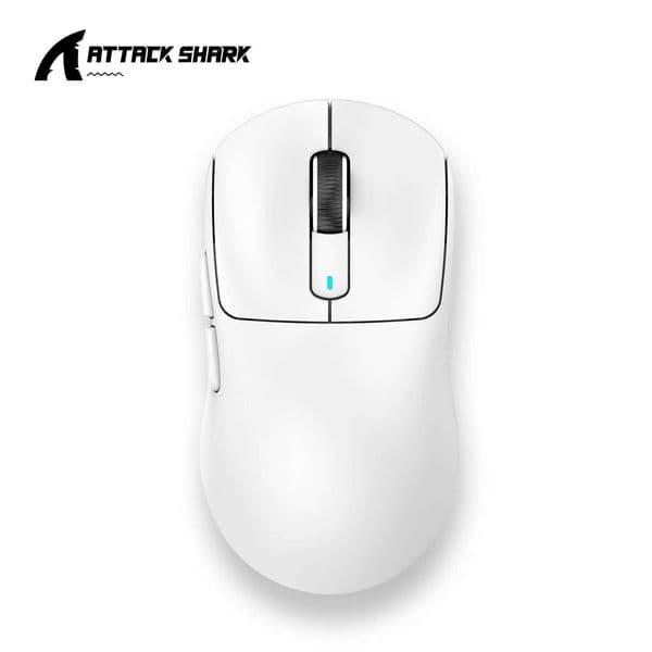 49g Ultra Lightweight ATTACK SHARK X3 Wireless Gaming Mouse Tri-mode PAW3395 26000DPI RGB Ergonomic For PC Laptop Z260608