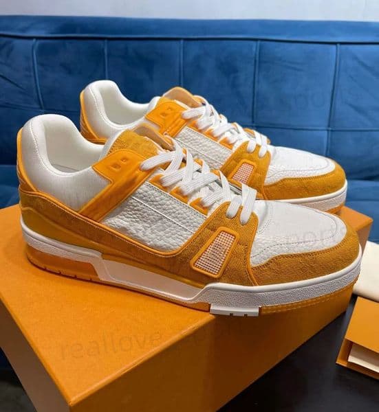 2026 Designer Sport Shoes Trainer Casual Shoes Denim Calfskin Leather Luxury Embossed Abloh White Green Red Blue Letter Overlays low-top mens womens Sneakers z2