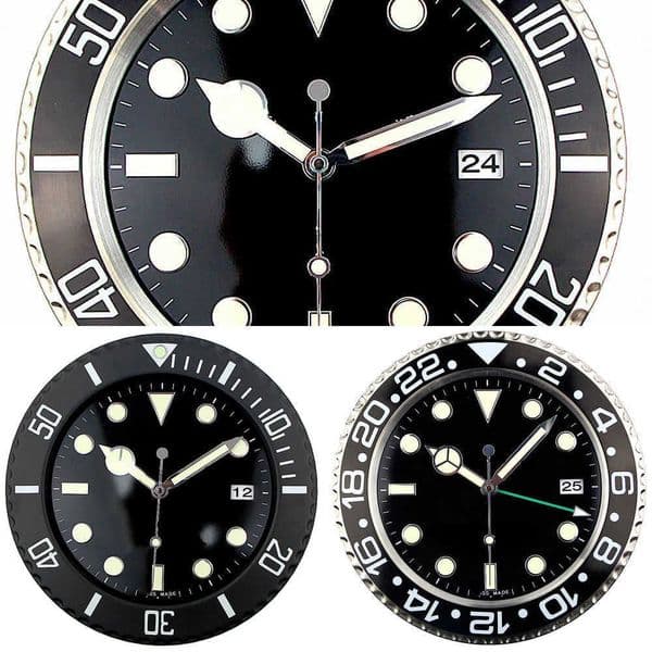 Wall Clocks Wall Clocks Home Watch Super Silent Wall Clock Stainless Metal Modern Large Wall Steel Luminous Clock The Date Will Work R250325 S25821 T26051 Y260609