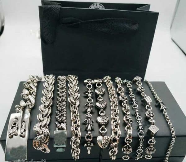 Charm Bracelets Bracelet Designer Bracelet Jewelry Men Women Bracelet Sier Punk Designer Bracelet Vintage Craftsmanship Sier Gold Bracelet Holiday Gift Very Good