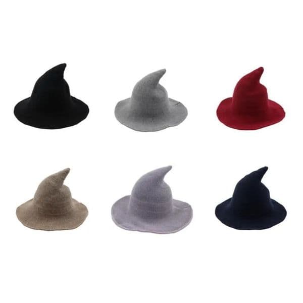 2026 Halloween Diversified Along The Sheep Wool Cap Knitting Fisherman Hat Female Fashion Witch Pointed Basin Bucket perfume I0228 cologne Free Shipping 17