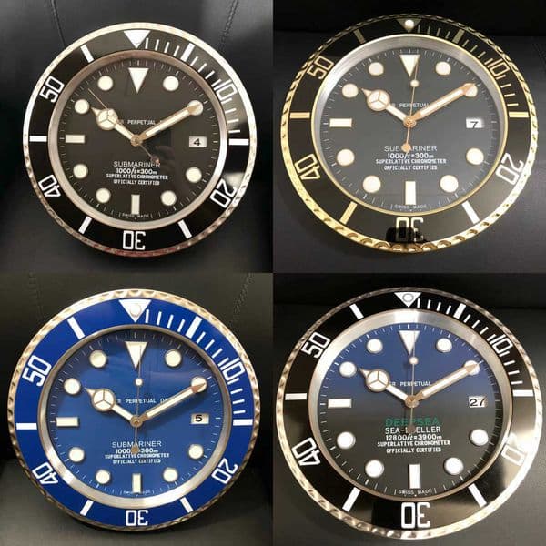 Wall Steel Clock Super Silent Luxury Metal Modern Design Luminous Large Wall Watch Home Stainless Clock The Date Will Work X0726 K260209 designer Y2606011 Y260608