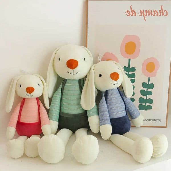 Cute Soft Candy Rabbit 110cm Plush Toys Office Nap Pillow Home Comfort Cushion Child Decor Christmas Gift Cotton Doll M260608