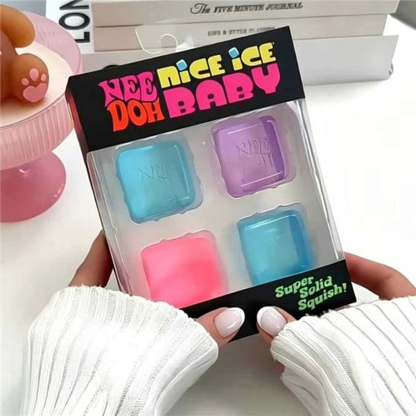 Mini Needoh Nice Cube Sensory Toy Pinch And Pressure Reducing Cube Squeezable Fidget Pressure Reducing Limi Gift Z260608