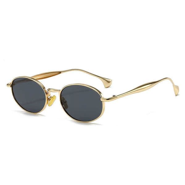 Hot-selling new trendy sunglasses versatile full-frame metal sunglasses outdoor photography UV protection glasses for men and women L260607