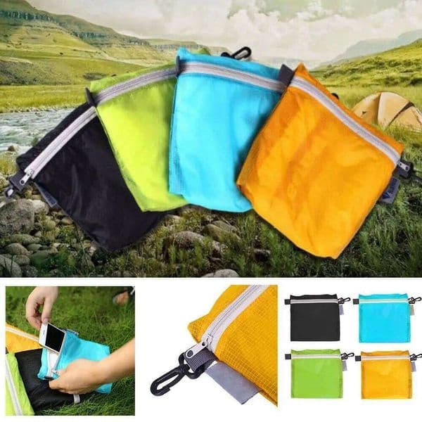 Camping Hiking Zipper Storage Tool Travel Cosmetic Bag Waterproof swimming bags Backpack Rain Cover Outdoor Organizer 26W0608