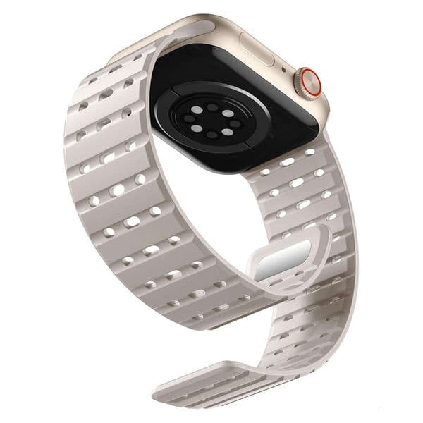 Bands 7 8 9 SE Ultra 1/2 Breathable Magnetic Perforated Apple Watch Band