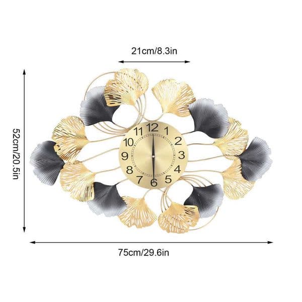 Living Large for Wall Room Clock Decor Modern Wall Clock Creative Luxury Wall Clock Background Wall Art Gold Clock D260318 Y260608