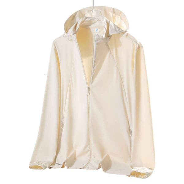 Summer Couple's Hooded Breathable Quick-Dry Cycling Jacket, Sun Protection Clothing, Women's Skin Jacket, Thin Coat, Men's Group Clothing 075