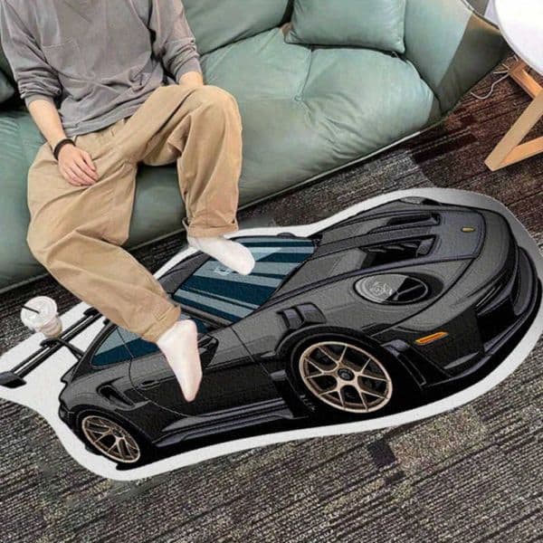 molded Point velvet base Gram Weight1100g Thickness75mm1Cool Sports Car Style Decorative Carpet Fluffy and Soft Comfortable B D260608