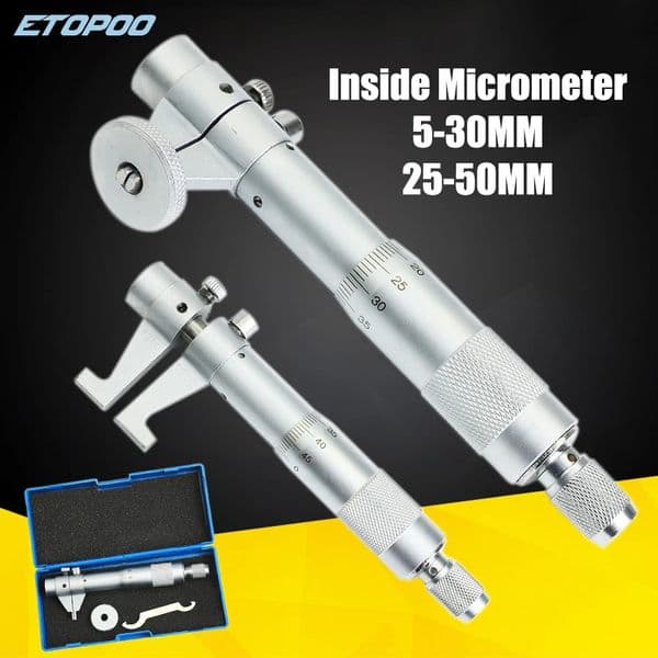 High quality 5-30mm 25-50mm Inside micrometer internal measuring micrometer vernier gauge 260603