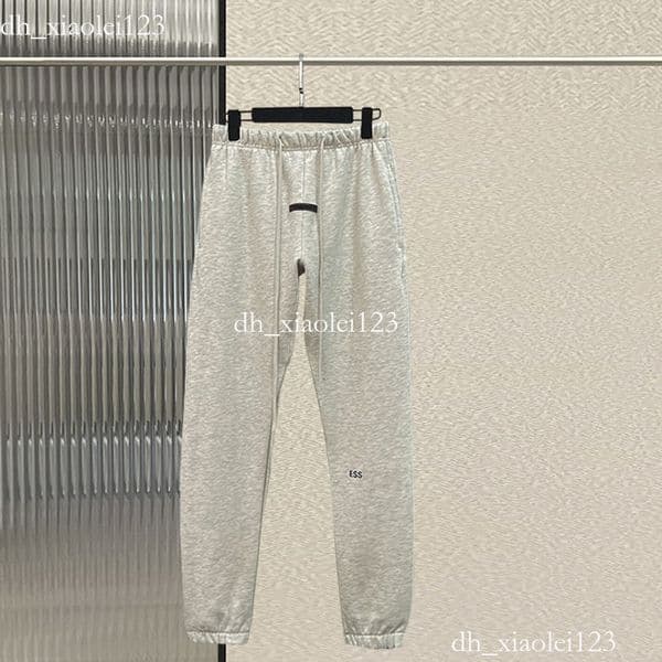Men's Pants Designer High Quality American Vintage Mid waist Letter Print Elastic Drawstring Fleece Sweatpants Street Casual Loose Sport789 size s-xl 3b