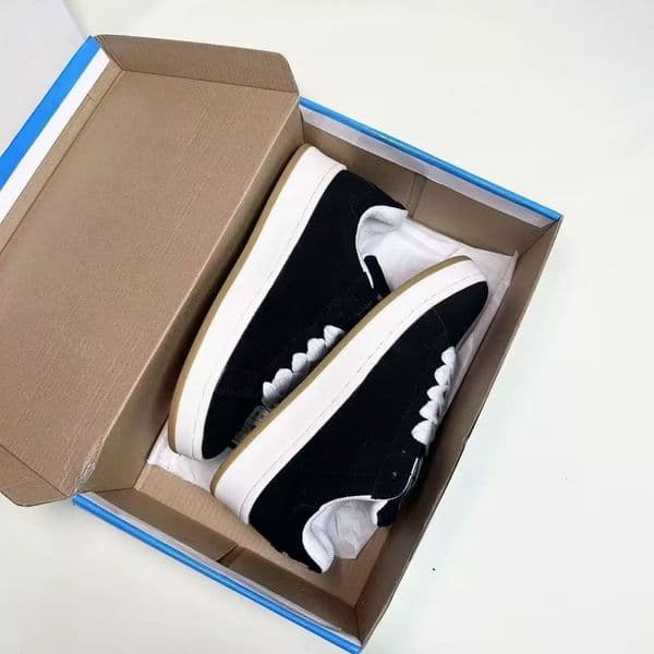 2026 Spring and Autumn Men's and Women's Color blocked Casual Shoes Sports Skateboarding Bread Shoes Thick soled Height increasing Board Shoes