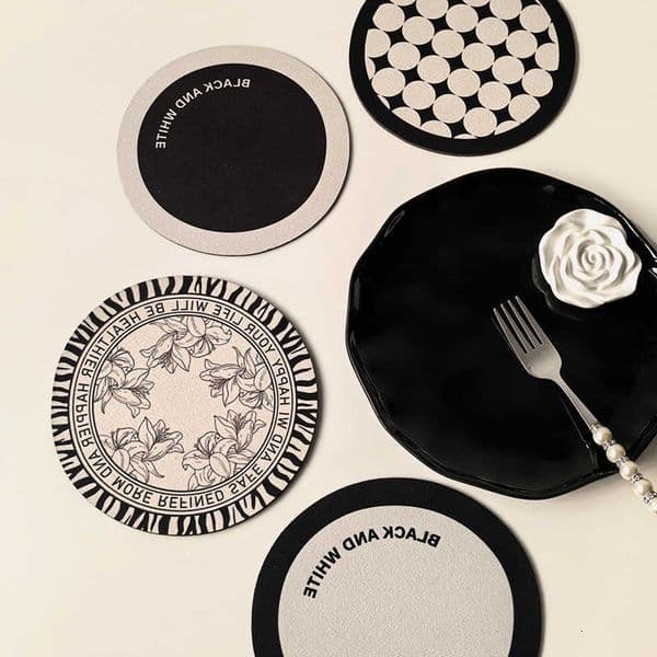 Pot Holders Heat Resistant Trivets Round for Hot Dishes Kitchen Table Mats Cup Coasters Anti-Slip Insulation Pads Kitchen AccessR260609