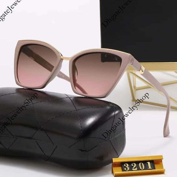 Designer Sunglasses channels Ch0769 High-End Summer Sunscreen Personality Trendy Sunglasses cc sunglasses