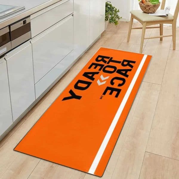 To Ready Race Motorcycle Carpet Garage Mat Racing Motorcycle Display Mat Cool Moto Display Hallway Anti-Slip Home Decoration D260609