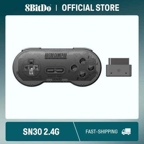 8BitDo SN30 24G Wireless Gamepad for SNES/SFC T260608