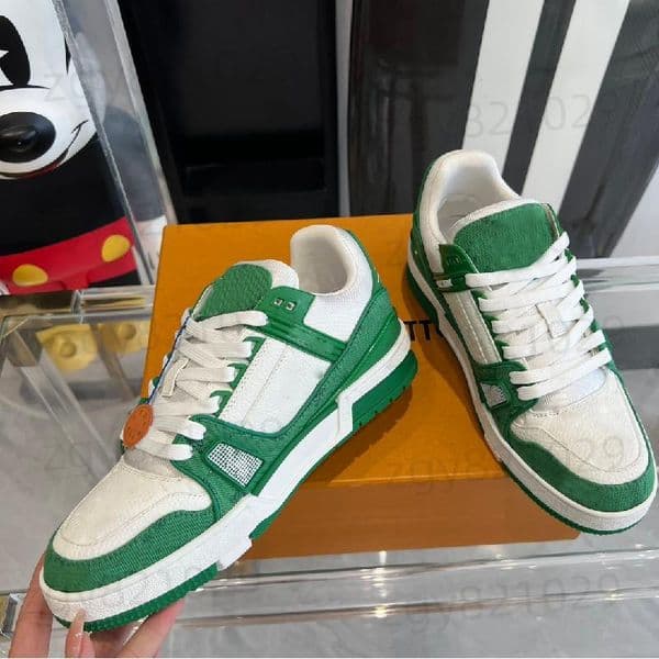 2026 fashion classic Luxury mens women casual Designer Sport Shoes White trainer designer sneakers printing low-top green red black white Breathable running z2
