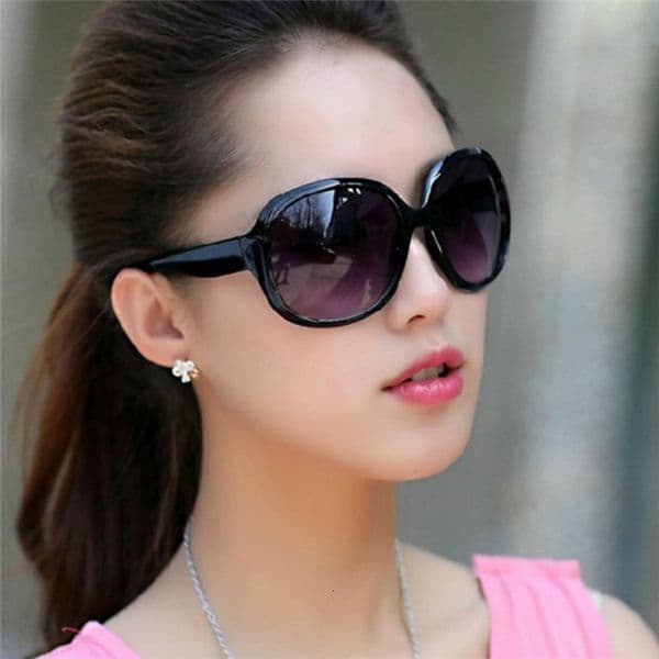 Luxury Designer Crafted Oversized Round Shades, Luxury Gradient Sunglasses, Premium Fashion Eyewear For Casual Outdoor & Daily Outfits