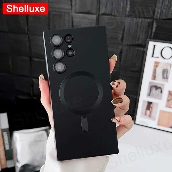 For Magnetic Luxury Soft TPU Case Shelluxe For Galaxy S26 S25 EDGE S24 S23 S22 tra S21 Plus S20 FE Phone Cover J260609
