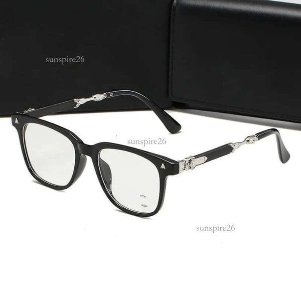 Chrome Glasses Style Crosses Eyewear For Man And Woman Designer Heartt Acetate ch Sunglasses Versatile Fashion Accessories Heartsglasess 4d3