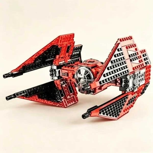Guard 496PCS Interceptor Royal Building Blocks Space Famous TIE-Fighter Model Bricks FIT 75240 Ornament Christmas Birthday Gifts J260609