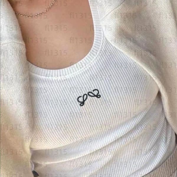 Designer tank Top Womens sleeveless t shirt Luxury Stretch sports tank Top Alphabet embroidery High quality Knit camisole vest classic style